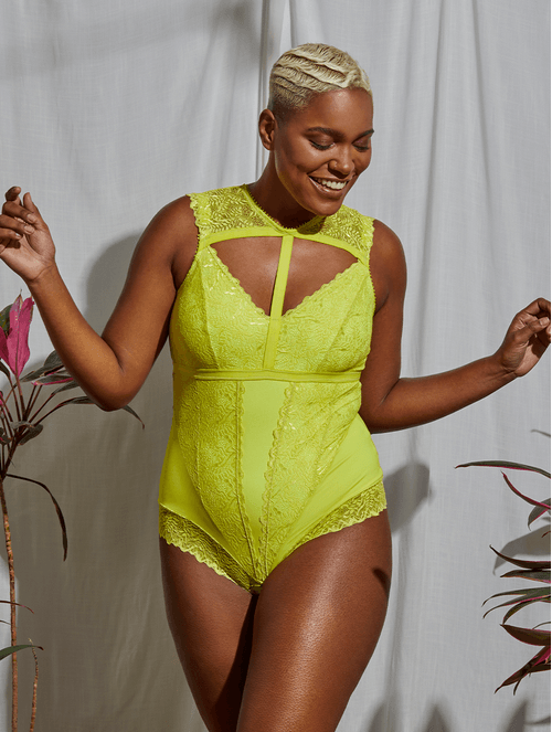 Body em Renda Artisian Flowers