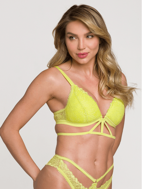 Sutiã Triângulo em Renda Artisian Flowers