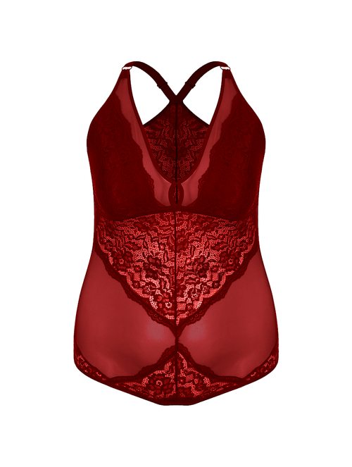 Body em Tule e Renda Mesh TM