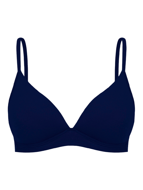 Sutiã Triângulo com Bojo sem Aro em Microfibra