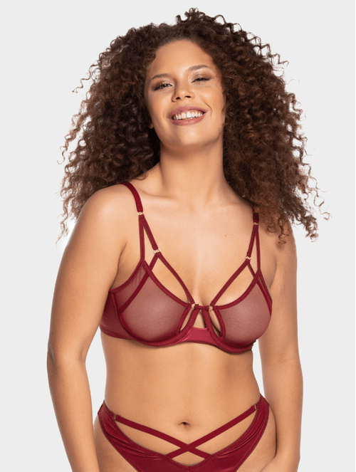 Sutiã sem Bojo Vazado Love Appeal