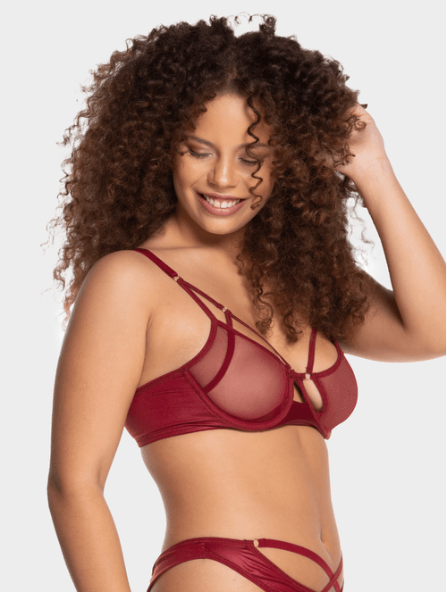 Sutiã sem Bojo Vazado Love Appeal