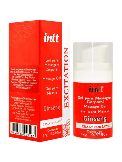Excitation Gel Estimulante Intt - 17g