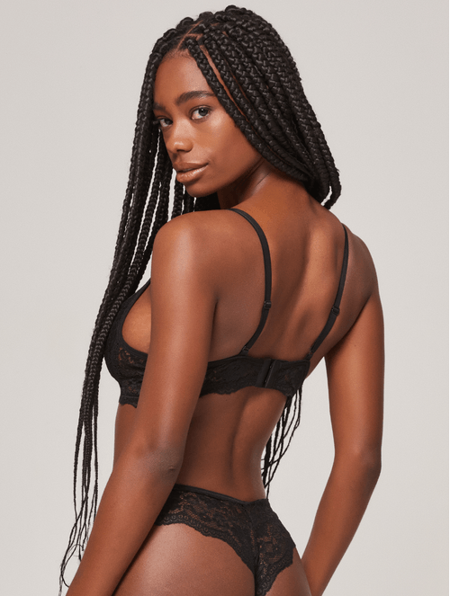 Sutiã Triângulo com Bojo em Renda Kiss Me