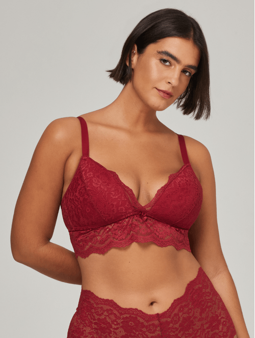 Sutiã Triângulo em Renda TM