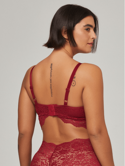 Sutiã Triângulo em Renda TM