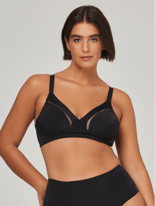 Sutiã em Microfibra de Alta Compressão Classic