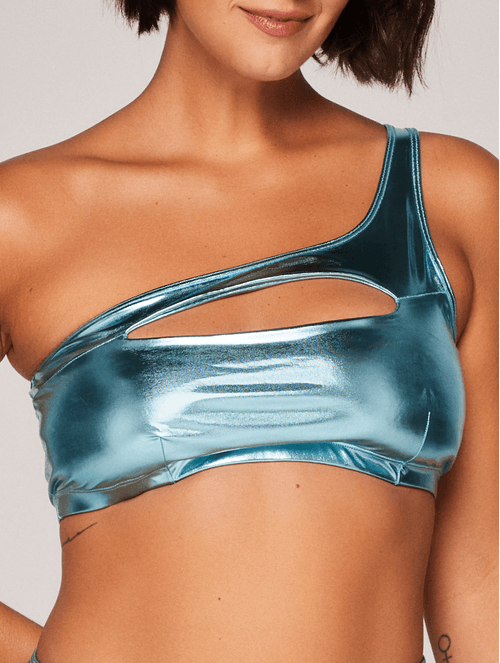 Cropped em Microfibra Glam