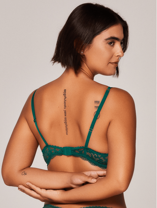 Sutiã Meia Taça em Renda Maya