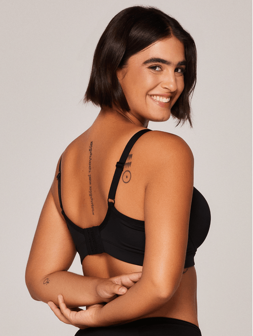 Sutiã Básico Meia Taça em Microfibra Plus