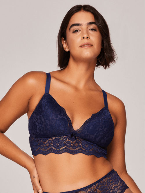 Sutiã Triângulo em Renda TM