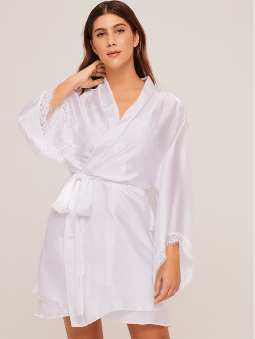 Robe em Cetim Loungewear