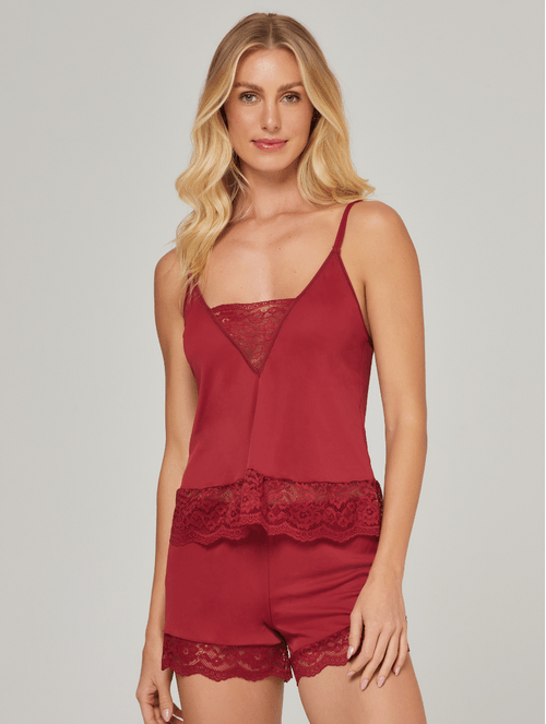 Short Doll em Renda Noir