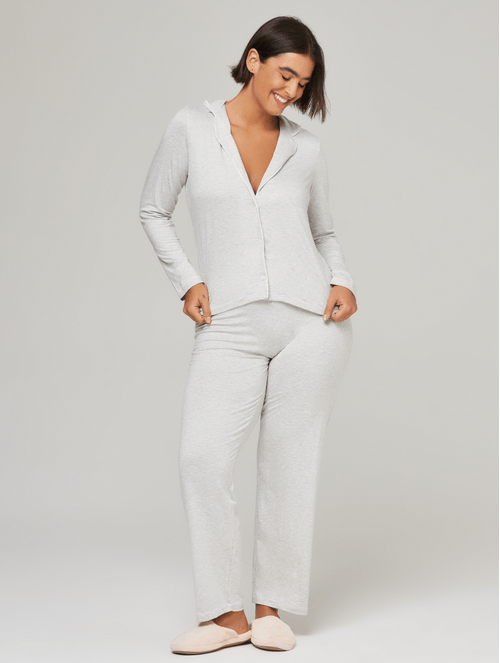 Pijama Longo em Malha Viscow
