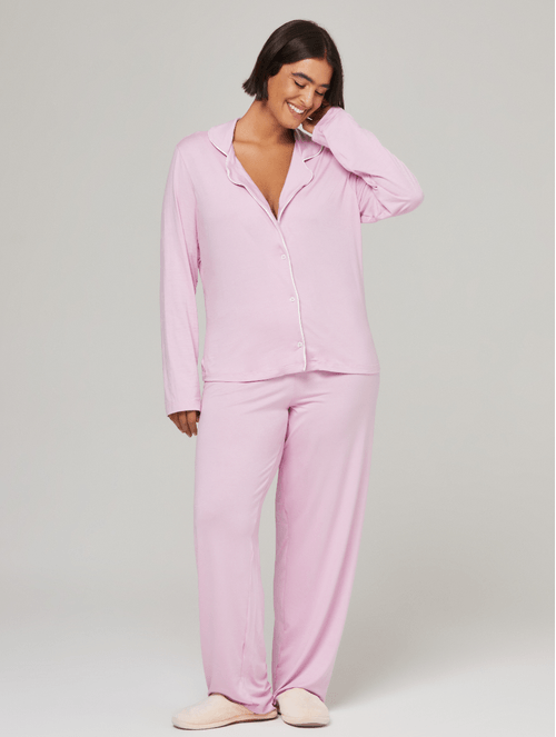 Pijama Longo em Malha Viscow