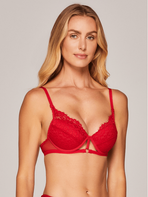 Sutiã Push Up com Tule Love Appeal