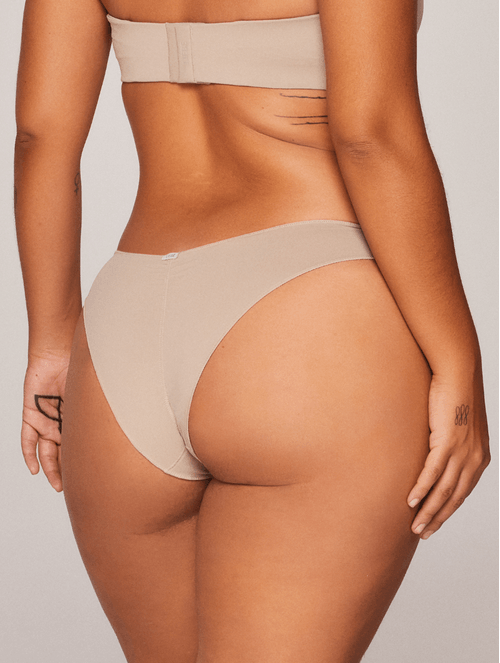 Calcinha Fio Dental Bumbum Franzido Biodegradável