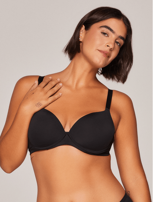 Sutiã Ideal Meia Taça Lift Biodegradável - Taças B, C, D e DD