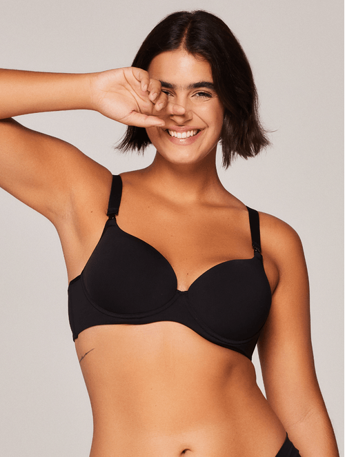 Sutiã Ideal Meia Taça Lift Biodegradável - Taças B, C, D e DD