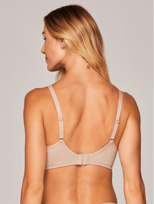 Sutiã Meia Taça Sem Bojo Em Microfibra