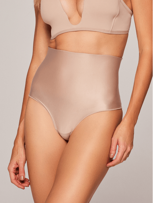 Calcinha Alta Modeladora em Microfibra Anatomic