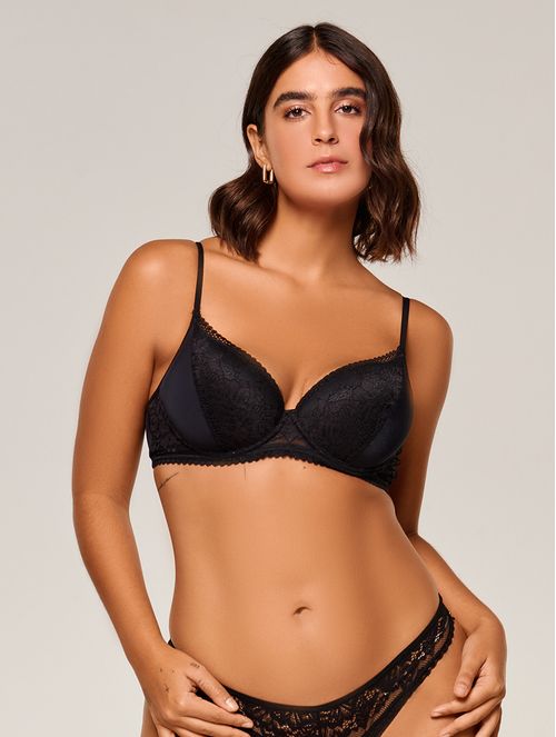 Sutiã Meia Taça em Microfibra Soul