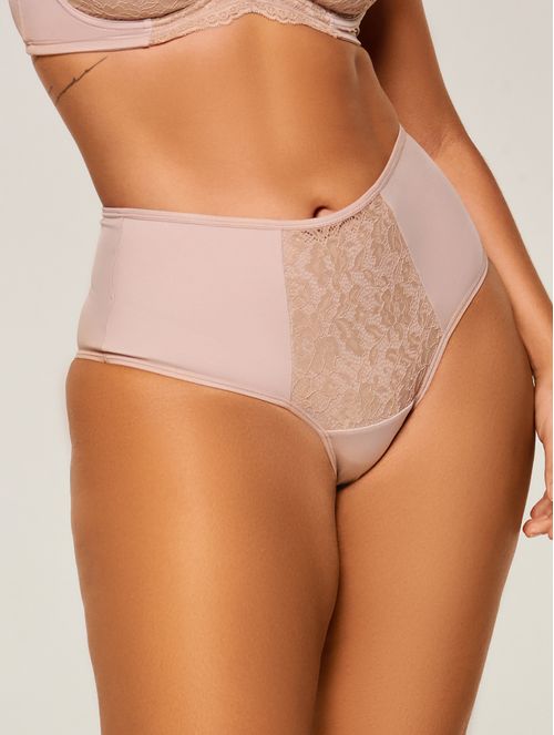 Calcinha Alta com Renda Classic