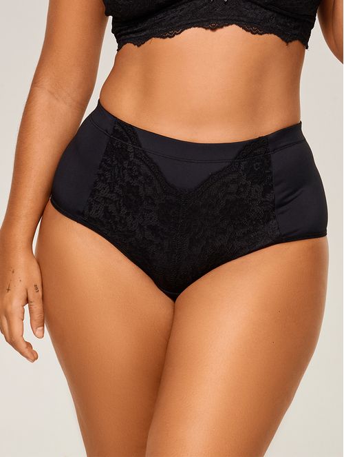 Calcinha Alta em Microfibra Maternity