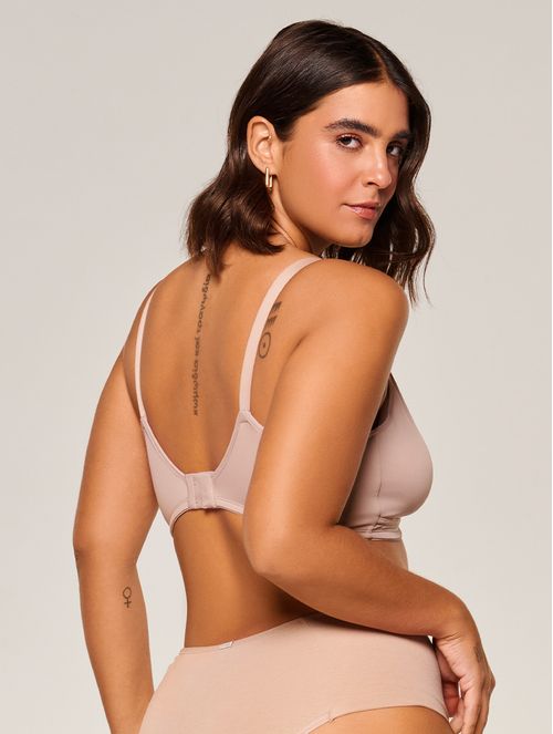 Sutiã Amamentação Sem Bojo e Sem Aro em Microfibra Soft