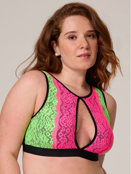 Cropped em Renda Shine Bright