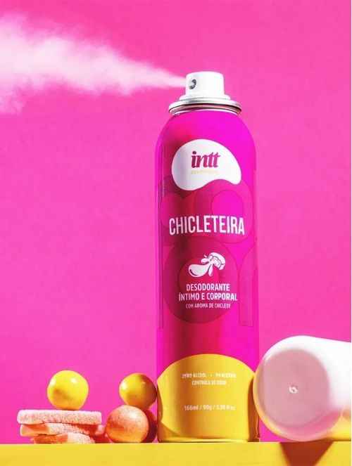 Desodorante Íntimo e Corporal Chicleteira - Intt
