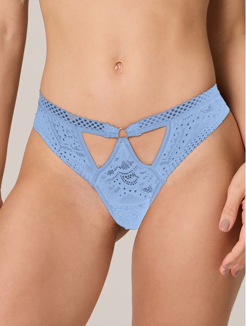 Calcinha Semi Fio em Renda Eros