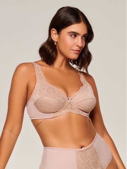 Sutiã Meia Taça em Microfibra Classic - Tamanhos Maiores