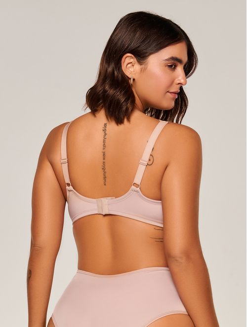 Sutiã Meia Taça em Microfibra Classic - Tamanhos Maiores