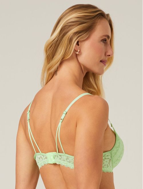 Sutiã Push Up em Renda Marine