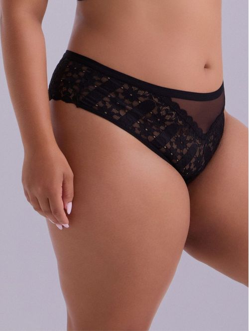 Calcinha Biquíni em Renda Marine - Tamanhos Maiores