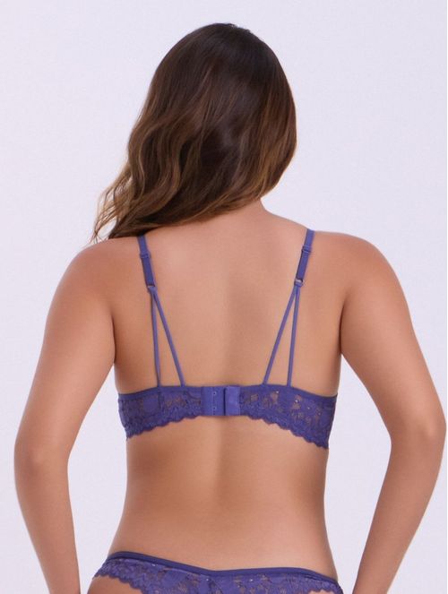 Sutiã Push Up em Renda Marine