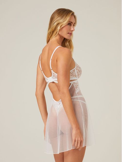 Camisola em Laise e Renda Ciao Bella