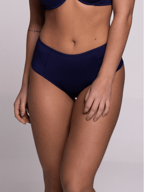 Calcinha Alta Lateral Dublada em Microfibra