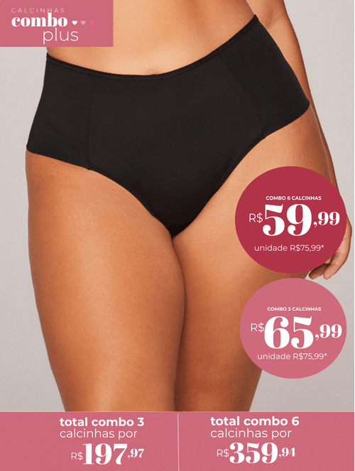 Calcinha Biquíni em Microfibra