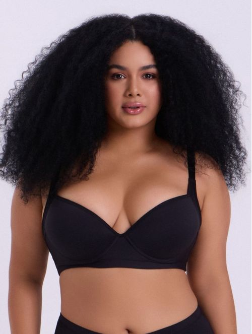 Sutiã Meia Taça com Bojo - Tamanhos Maiores