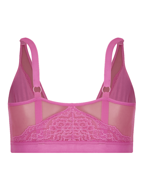 Sutiã Triângulo em Tule com Renda Mesh TM