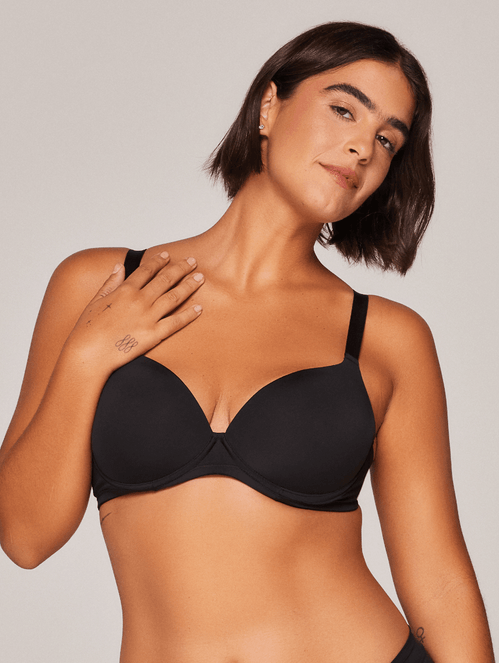 Sutiã Ideal Meia Taça Lift Biodegradável - Taças B, C, D e DD