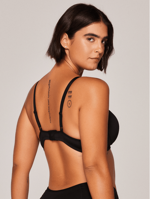 Sutiã Meia Taça sem Aro em Microfibra Básica Taça C - Comfort