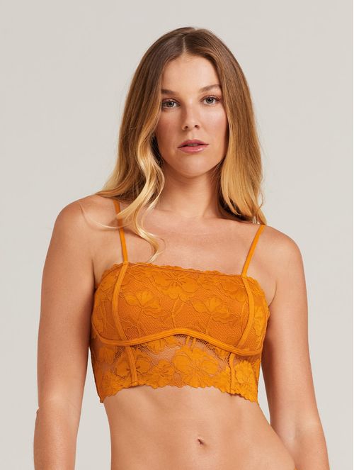 Cropped em Renda Bohéme