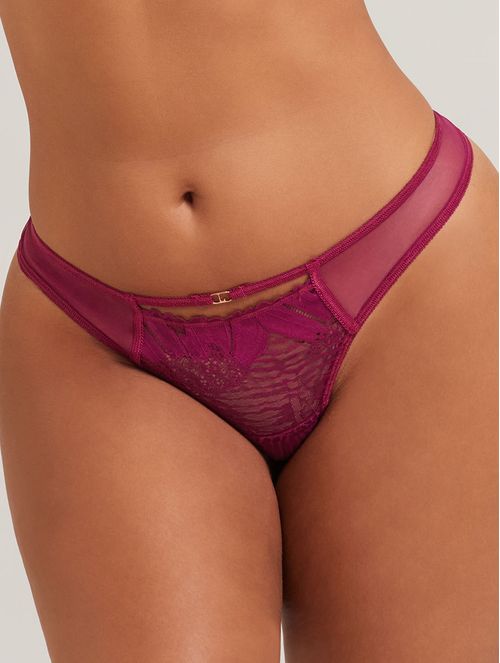 Calcinha Biquíni em Renda Dark Romance